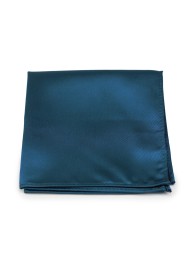 Dark Teal Pocket Square