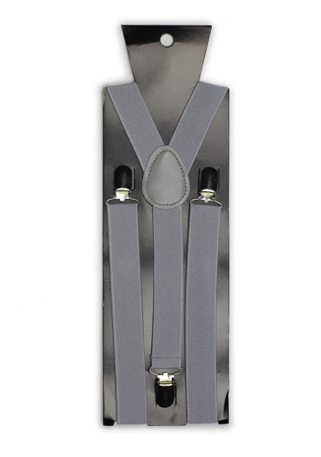 Solid Silver Suspenders Packaging