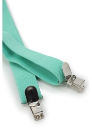 Solid Suspenders in Beach Glass Clips