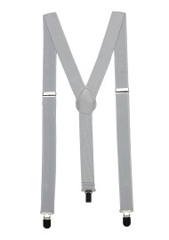 Solid Silver Suspenders