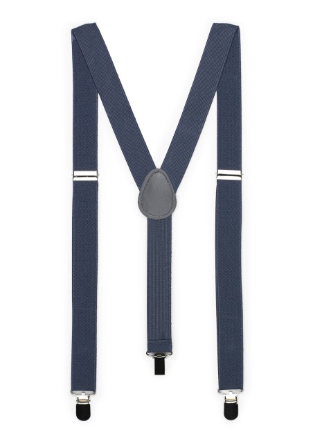 Charcoal Gray Suspenders