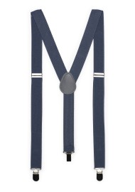 Charcoal Gray Suspenders