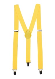 Mens Suspenders in Sunbeam Yellow