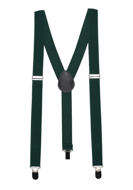 Suspenders in Hunter Green