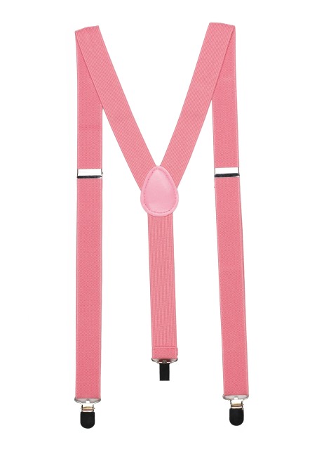 Suspenders in Tulip Pink