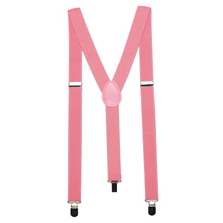Suspenders in Tulip Pink