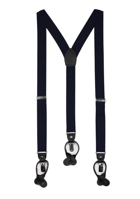 dark navy mens suspenders