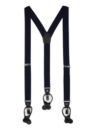 dark navy mens suspenders