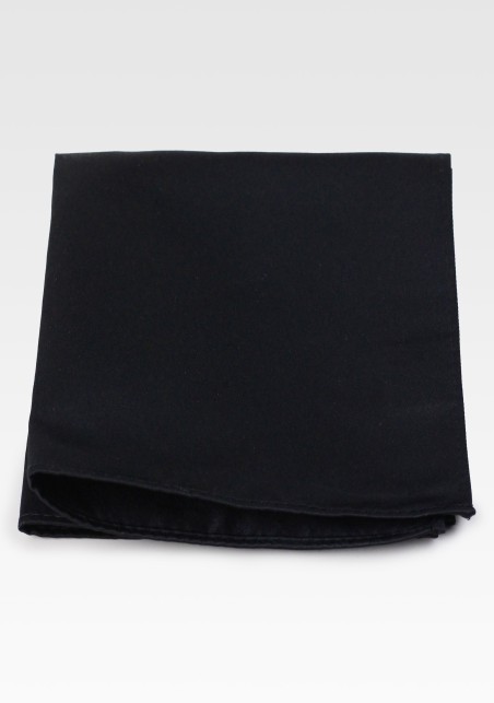 Black Pocket Hanky