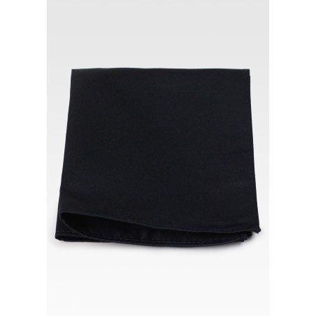 Black Pocket Hanky