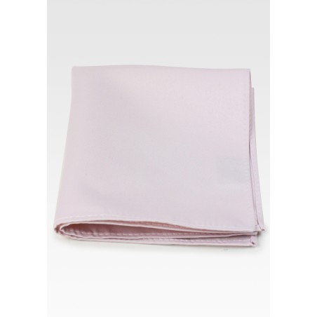 Solid Blush Pocket Hanky