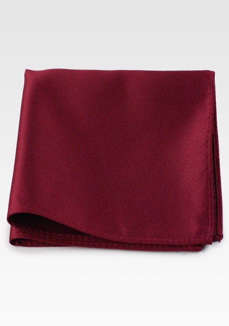 Burgundy Suit Hanky