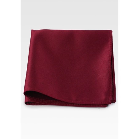 Burgundy Suit Hanky