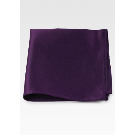 Berry Color Suit Hanky