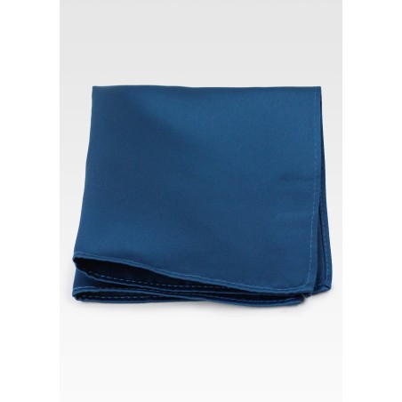 Teal Colored Pocket Square