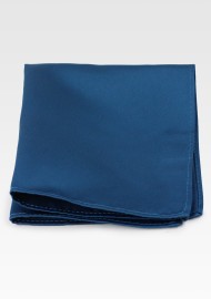 Teal Colored Pocket Square