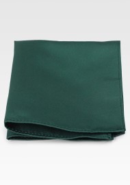 Rich Hunter Green Pocket Square