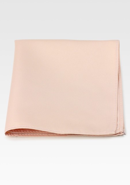 Suit Hanky in Antique Blush