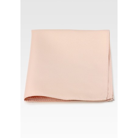 Suit Hanky in Antique Blush