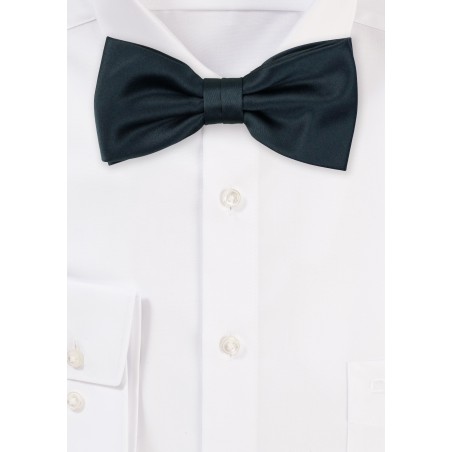 Charcoal Gray Kids Bow Tie