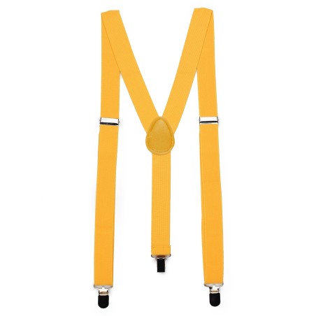 Golden Saffron Mens Suspenders