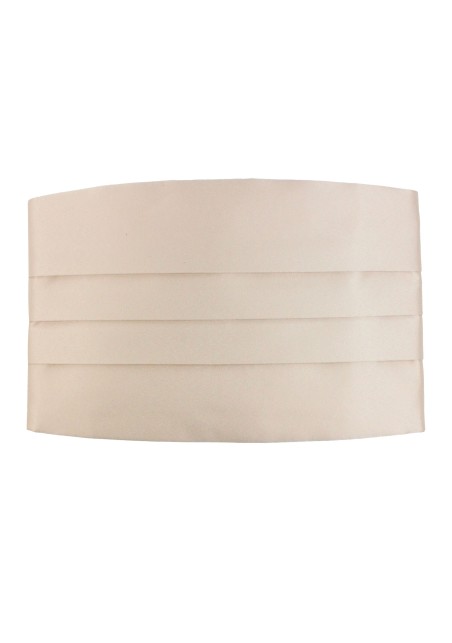 Champagne Cummerbund Front