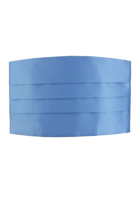 Steel Blue Cummerbund Front