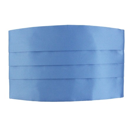 Steel Blue Cummerbund Front