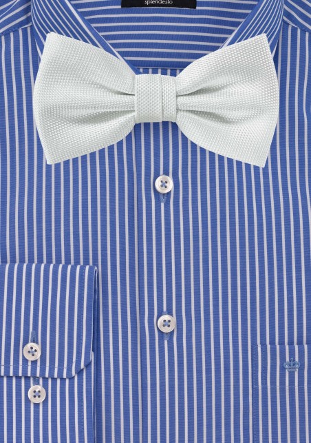 Ivory Textured Bow Tie