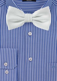 Ivory Textured Bow Tie