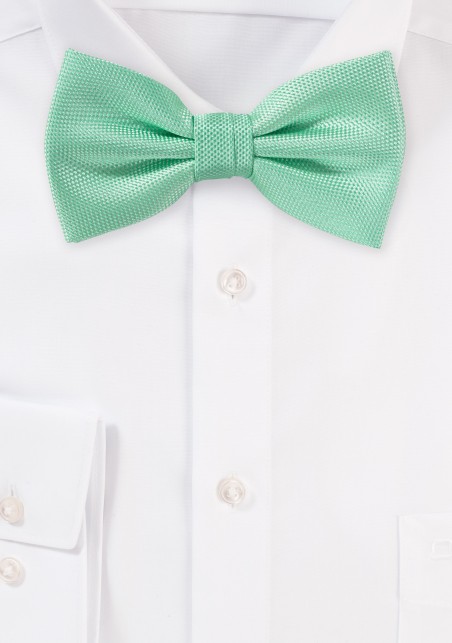 Summer Bow Tie in Mint