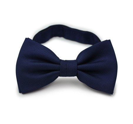 Matte Bow Tie in Dark Navy