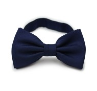 Matte Bow Tie in Dark Navy