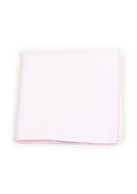 Linen Texture Pocket Square in Blush