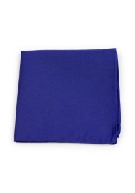 Matte Mens Pocket Square in Ultramarine