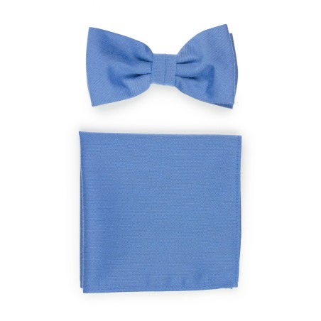 Ash Blue Bowtie Set