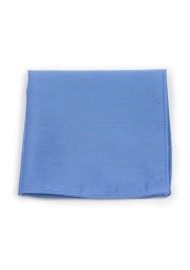 Ash Blue Pocket Square