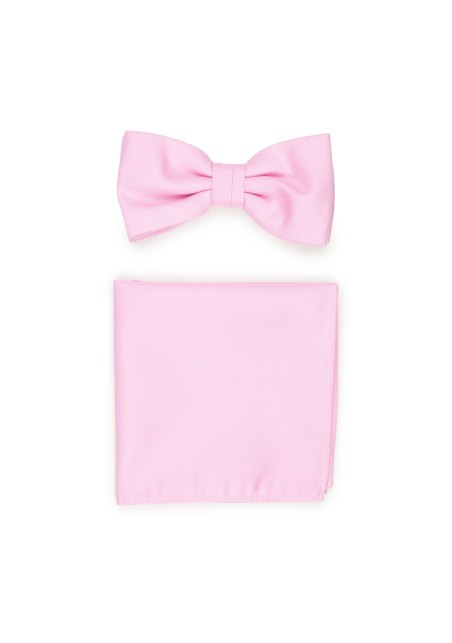 Tickled Pink Bowtie Set