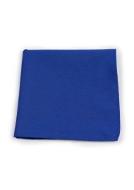 Marine Blue Pocket Square