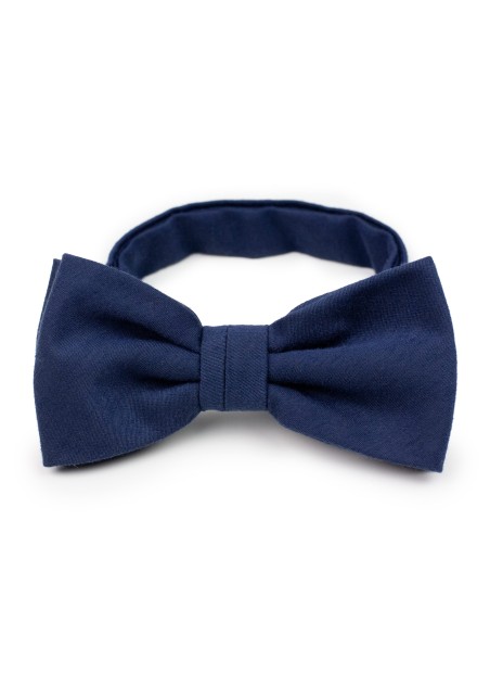 Matte Navy Bow Tie
