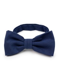 Matte Navy Bow Tie