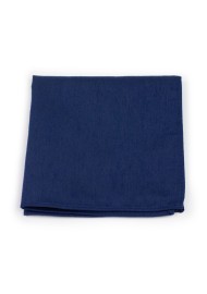 Matte Navy Pocket Square