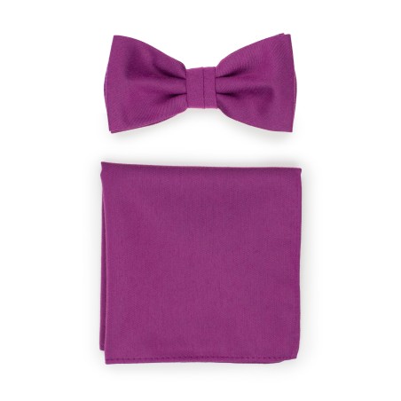 Sangria Pink Bowtie Set