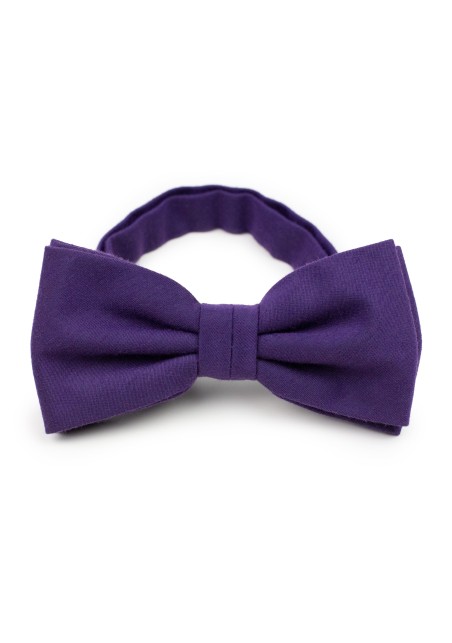 Grape Purple Bow Tie in Matte finish