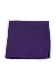 Grape Purple Pocket Square Matte Finish
