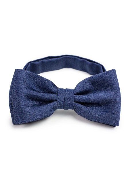 Slate Blue Bow Tie