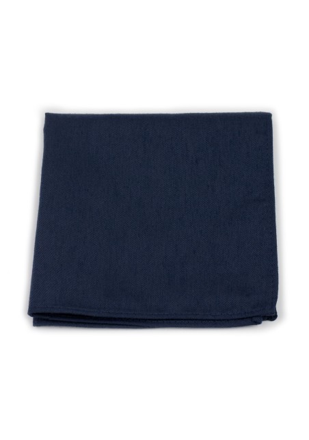 Midnight Pocket Square in Matte Finish