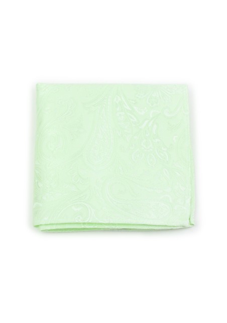 Suit Pocket Hanky in Seafoam Green