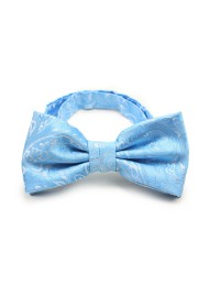 Dressy Wedding Bow Tie in Blue Jay