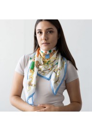 Women's Designer Scarf Styled